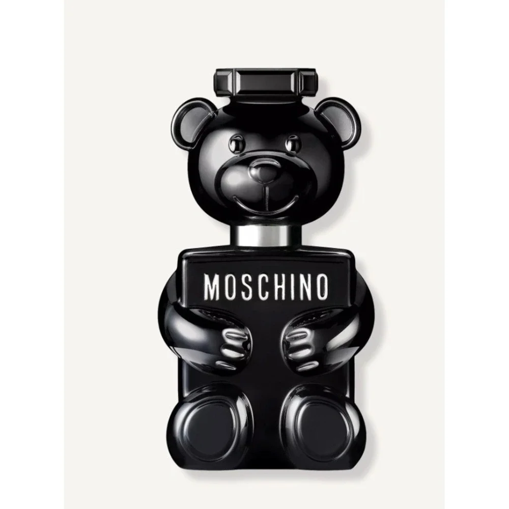 Moschino Toy Boy EDP Men's Spicy Woody Ambery Black Teddy Bear Tester 3.4 oz New